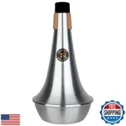 Pro Tec Protec Liberty Bass Trombone Aluminum Mute-Straight, Model ML108, Sil