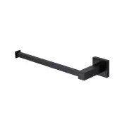 Square Guest Towel Rail - Matte Black