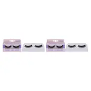 False Lashes - Volume by Carter Beauty for Women - 1 Pair Eyelashes - Pack of 2