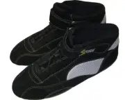 Go Kart Storm Boots UK4 EU37 Black Kart Bike Boot Karting