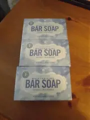 3 BARS BOLERO plant based BAR SOAP Coconut & Wild Berries 18.75oz. TOTAL NIP