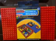 NEW Make It Blocks Blocks Storage Case RED Topped-LEGO Compatible.