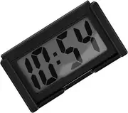 Gatuida Car Digital Clock Mini Digital Clock Auto Mini Clock Cars Mini Nightstand Clock Car Clock Dashboard Decorative Clock Desk Clock Magnetic Clock Small Clock Plastic