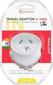 Sansai Travel Power Adapter Outlet AU/NZ Socket to South Africa SA/India Plug