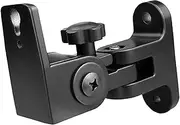 Vsenkes Speaker Wall Mount,Mounting Bracket for Small Bookshelf Speakers,Vertical 120°, Horizontal 180°Adjustment