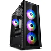 Deepcool Matrexx E-ATX Mid Tower Gaming Case Tempered Glass Black