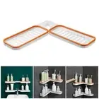 Punch Free Corner Shelf Multi-functional Rotatable Wall Mount Organizer