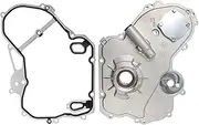 Timing Cover Gasket, Oil Pump Compatible With Buick Chevy GMC Vehicle Cobalt Equinox HHR Malibu Orlando, Regal Verano, Pontiac Solstice, Saturn Ion Sky Vue 2000-2017 Replaces# M349 OP314 90537914