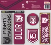 NRL State of Origin QLD Queensland Car Bumper Sticker DECALS Stickers Bar Gift