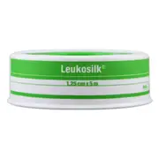 Leukosilk Hypoallergenic Silk Tape 1.25cm x 5m 1 Roll