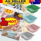 Drawer Type Plastic Refrigerator Freezer Fruit Vegetable Sorting Box Basket NV