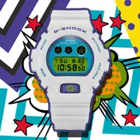 在飛比找ETMall東森購物網優惠-CASIO G-SHOCK 復古流行大錶徑計時錶/白/DW-