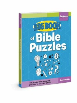 Big Book of Bible Puzzles for Preteens, Paperback by David C Cook (COR), Bran...