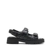[Marc Jacobs] Marc Jacobs The Quilted Sunny Sandals 37 IT BLACK