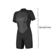 Women Wetsuit Stylish Lightweight Surfing Shirt for Diving Workout Surfing