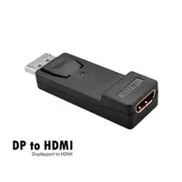 在飛比找PChome24h購物優惠-DisplayPort(公)轉 HDMI(母)迷你轉接器DP