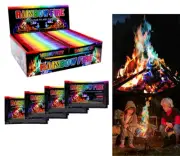 10pk Mystical Fire Dust Magical Colourful Flames Rainbow Campfire Outdoor 15g