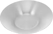 Ciieeo Round Stainless Steel Plate Bowl Fruit Storage Pasta Eating BBQ Camping Picnic
