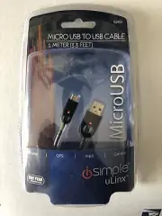 iSimple uLinx Micro 40-Inch High Speed USB to Micro-USB Connector Cable (is9402)