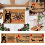 Fun Dog Floor Mats Non Slip Kitchen Mats For Home Decoration Easy To Clean