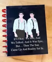 Vampire Diaries Brothers Inspired Cover Set for use with Classic Happy Planner-