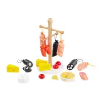 在飛比找博客來優惠-【howa 德國木製玩具】營養滿分香腸起司｜木製配件包
