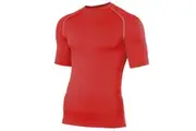 Rhino Mens Sports Base Layer Short Sleeve T-Shirt (Red) - UTRW1277