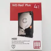 Western Digital 4TB WD Red Plus NAS HDD, Internal 3.5'' Hard Drive - WD40EFPX