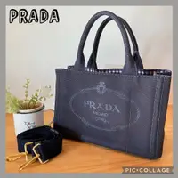 在飛比找蝦皮購物優惠-PRADA 肩背包 Canapa 日本直送 二手