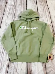 Champion Men SZ Medium Reverse Weave Green Hoodie NWT (B1)