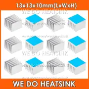 13x13x10mm Electronics Cooler Heatsink Radiator With Thermal Pad for MOS GPU IC