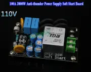 AC110V 100A 3800W Anti-thunder Power Supply Delay Soft Start Board For Amplifier