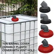 IBC Ton Barrel Cover Cap With Nylon Filter Tote Tank Lid Breath Cover Fitting