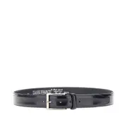 [GIANNIFRANCO BELTS] GIANNIFRANCO BELTS Brushed leather belt Man 105 105 Blue