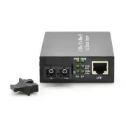 10/100/1000Mbps Gigabit Ethernet to fiber optic media converter,10Km,SC -2735
