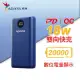 ♥尾牙送禮♥【ADATA 威剛】P20000QCD 數位顯示電量 20000mAh 快充行動電源-黑色