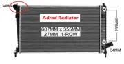 Radiator For SAAB 95 9-5 2L B205E 2.3l B235L 4Cyl Turbo 97-01 Auto Man New adrad