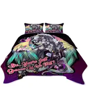 Funny Owl and Rudicorn Quote Coverlet