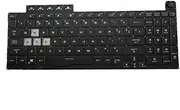 Laptop Keyboard for ASUS TUF Gaming FX706HC FX706HCB FX706HE FX706HF Black US United States English with Backlit