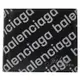 【全新現貨 優惠中】BALENCIAGA 巴黎世家 594549 滿版LOGO印花小牛皮對開8卡短夾.黑銀現金價$8,800