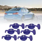Suction Cup Clamp Set, 6 Pcs Strong Suction Glass Sucker for Windshield Repair Gluing, Non Marking, Adjustable Reach and Clamp Force