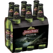 James Boag's Premium Lager Bottles 375ml x 6 Pack