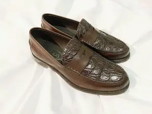 原價$6萬多 意大利 精品品牌Tod's托德斯   真品 鱷魚皮 國際精品品牌男鞋 紳士鞋 樂福鞋