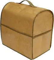 Stand Mixer Cover, Heavy Duty Rain Proof Easy Cleaning Mixer Dust Cover with Versatile Storage Bag for Various Kitchen Appliance Accessories (Khaki)