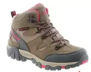 Bearpaw Waterproof Womens Corsica Flat Heel Hiking Boots Size 6 Taupe
