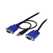 Startech SVECONUS10 SYSTEM CABLE - VGA,USB 2.0 LEFT CONNECTOR - MALE LEFT GENDER