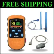 Portable Infant & Adult Pulse Oximeter with Carry Case - Continuous Monitoring