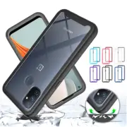 For OnePlus Nord N10 N100 N200 5G Rugged Shockproof Case Transparent Clear Cover