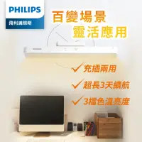 在飛比找momo購物網優惠-【Philips 飛利浦】66147 酷俠 LED全光譜充電