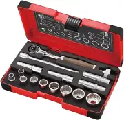 VESSEL 3/8" Woody Compo Swivel Ratchet Socket Wrench Set HRW3005M-SW from Japan